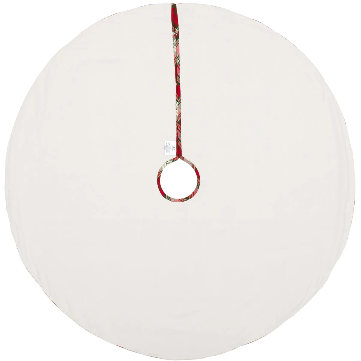 Farmhouse Christmas Tree Skirt HO HO Holiday Snowflake Decor VHC Brands